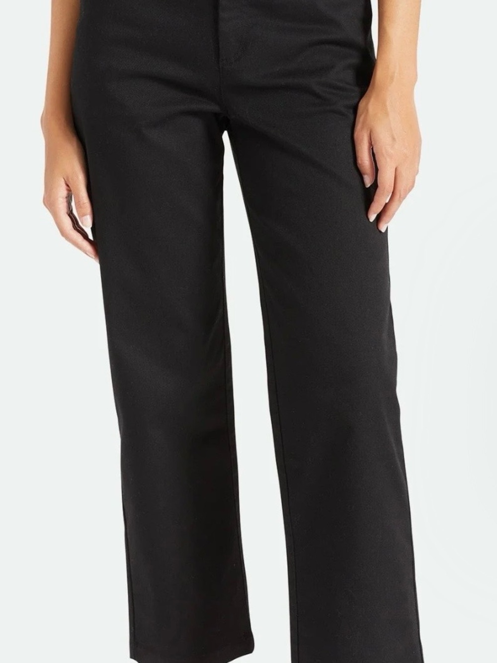 Brixton Black Flare-Wide Leg Jeans